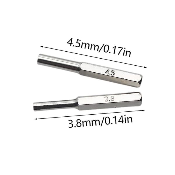 Säkerhetsskruvmejselbits 3,8 mm 4,5 mm Säkerhetsbits för spel