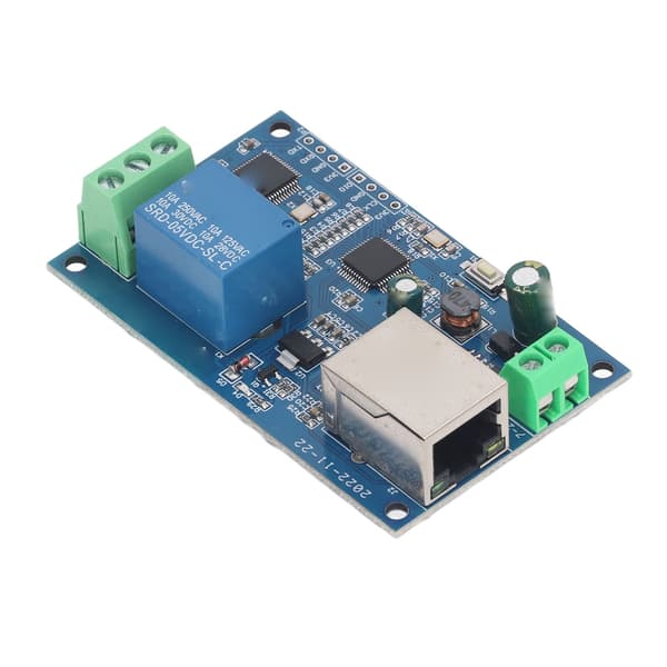 Nettverksrelémodul RTU 1-veis kablet Ethernet LAN-kontroll PCB elektroniske komponenter