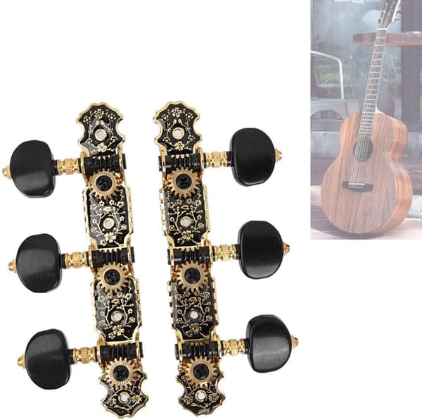 3L3R Stemmeskruer Mekaniske Stemmere til Akustisk Guitar