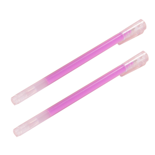 2 Pieces Highlighters, Marker Pens Suitable for Journaling, Highlighting, Underlining, Note-taking, Purple