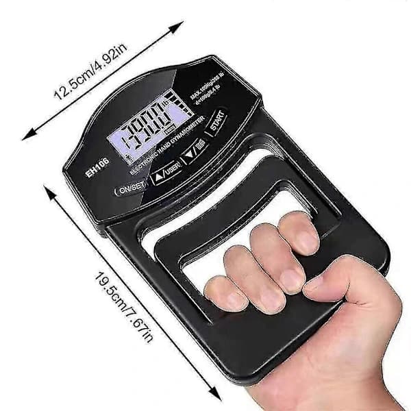 Grip Strength Tester, 180 kg Digital Hand Dynamometer Grip Strength