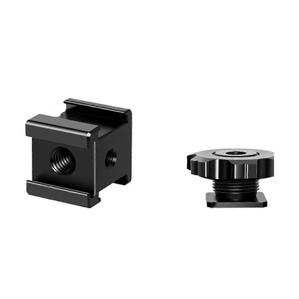 Cold Shoe Extension Mount med Triple Cold Shoe til videokameraer eller DSLR