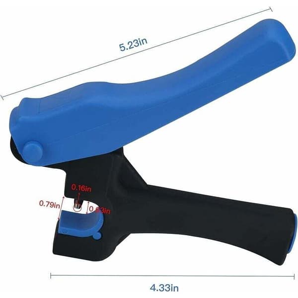 Garden Irrigation Hole Punch Tool 4mm PE Pipe Puncher for Irrigation Hose Drip Hole Compatible with Garden Tools