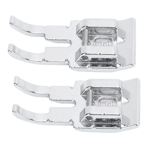 2pcs Presser Foot 1/4in Aid Replaceable Quilting Patchwork Sewing Machine Accessories for Tailors