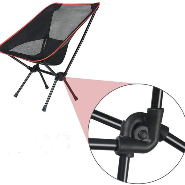 Campingstol, Justerbar Strandstol, Sammenleggbar Campingstol er lett og