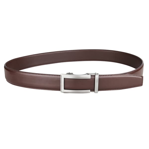 Aito nahkavyö miehille automaattisoljella