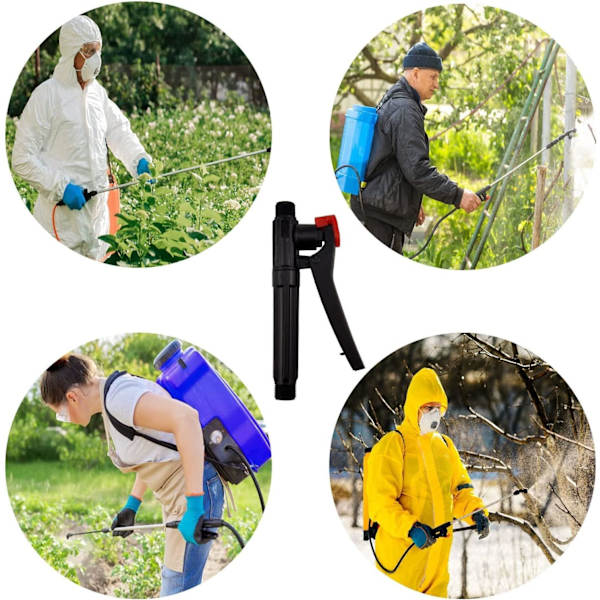 2-pack spray gun handle, garden pump sprayer parts compatible with most backpack sprayers [JUN]