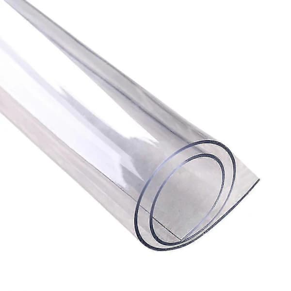 Waterproof PVC Transparent Tablecloth Transparent Desk Pad Protective Mat