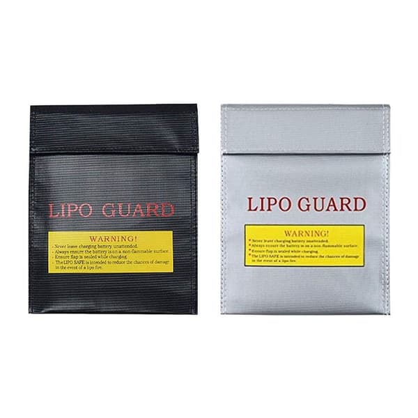 2-pak brandsikre dokumenttasker, brandsikre og vandtætte LiPo KLB