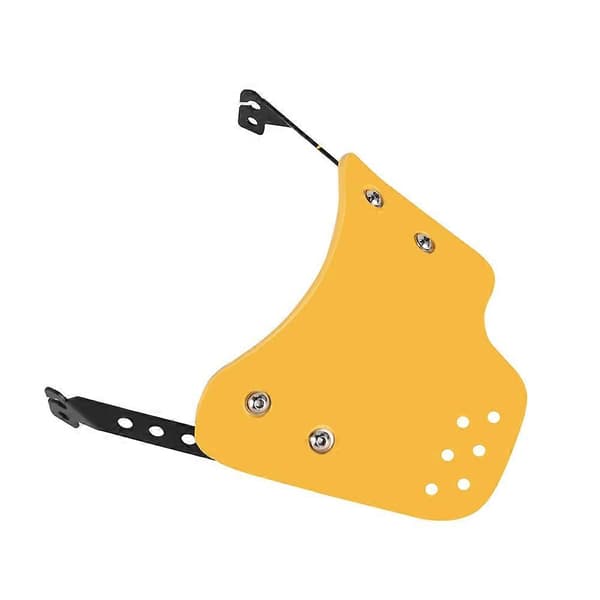Motorcycle Windshield Wind Deflector Screen Protector for Scrambler 400 800 (Yellow)