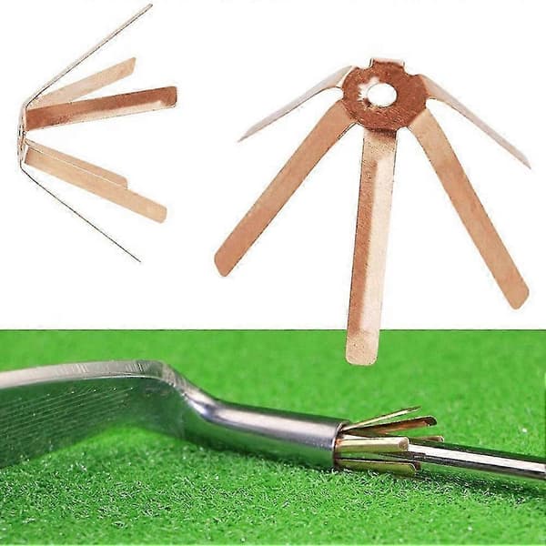 20 stk Universal Messing Golf Adapter Avstandsringer Passer 0.335 Golfskaft Shim Adapter Golfkølle Skaft