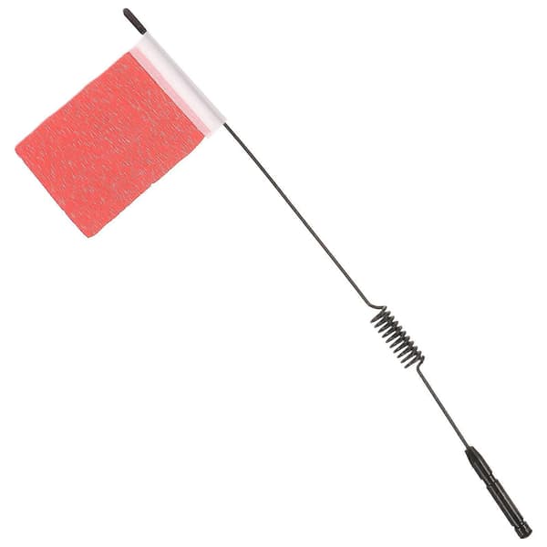RC Klatrebilantenne med Flagg RC Bildel Simuleringssignalledning med Flagg Metall RC Dekorasjon