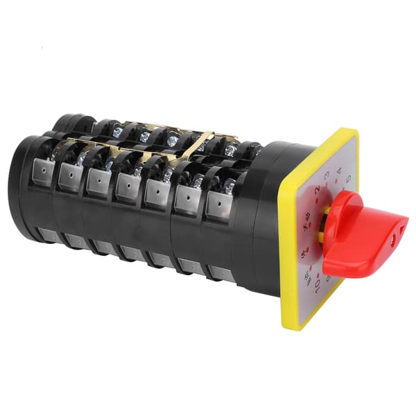 Universal Rotary Switch 12-Position Electrical Cam Switch 110-380V 16A LW5D-16TM707/7