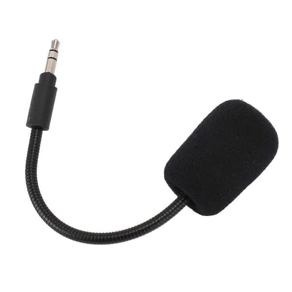 Avtakbar mikrofon erstatning spillmikrofon 3,5 mm plugg mikrofon for Logitech G233 G433 GRPO Gaming Headset