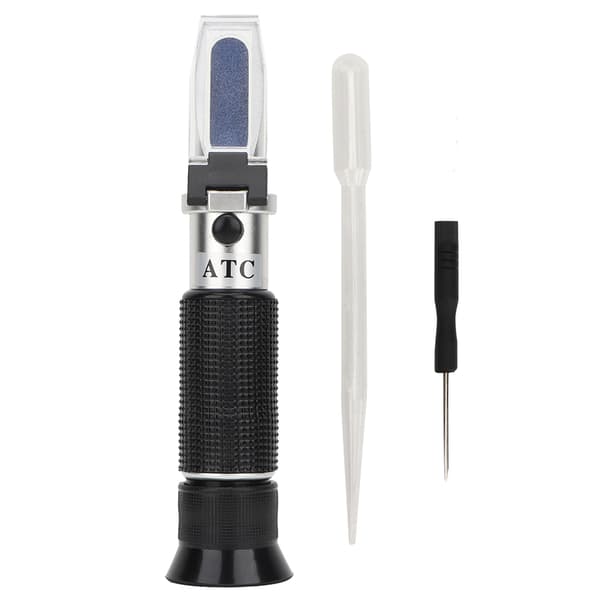 Beer Sugar Content Refractometer Wine Hydrometer Range From 1.000~1.130 WSG