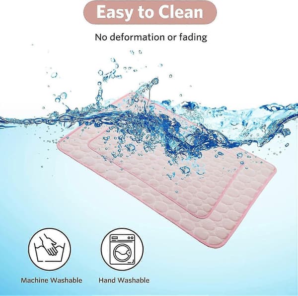 Summer Ice Silk Nest Pad Small and Medium Multifunctional Ice Cool Pet Bed 50*40cm 50*40cm