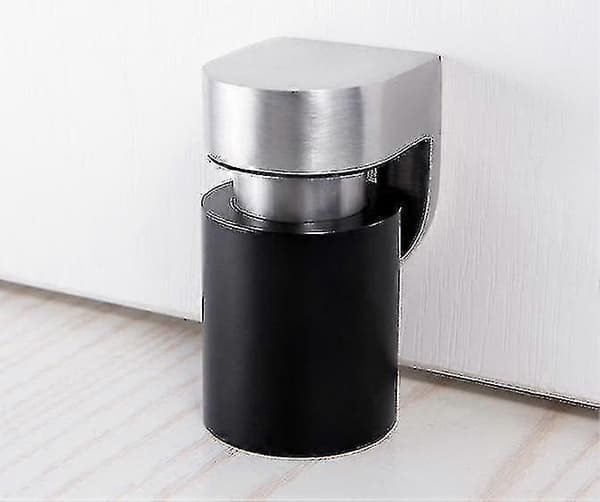 304 Magnetisk dørstopper i rustfritt stål, gulvmontert magnetisk dørstopper