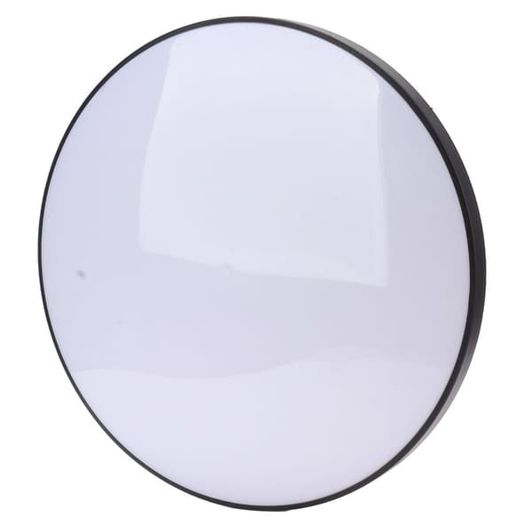 48W LED taklampe, ultratynn, med svart kant, PC hvit KLB