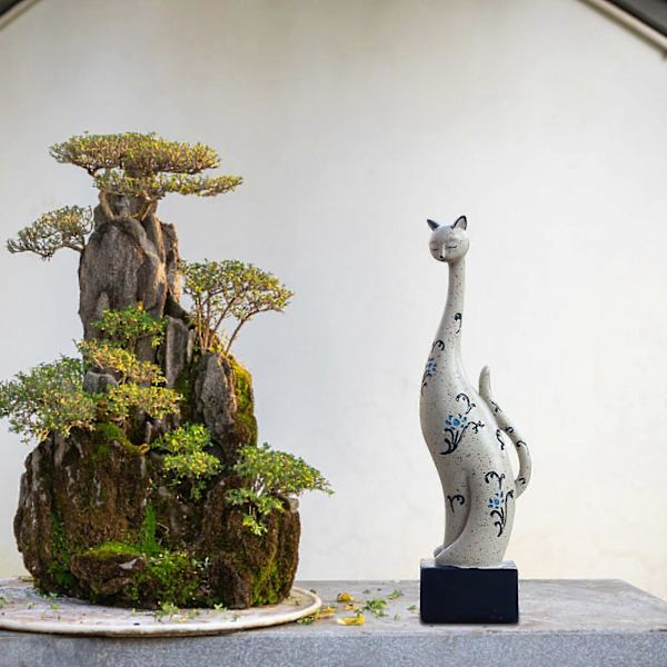 Hjem Dekoration Statuer Søde Dekorative Statuer Kan Placeres I Stuen, På Bordet, I Udendørsrummet c