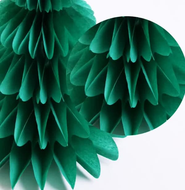 4 Christmas Decorations Honeycomb Christmas Hat Christmas Tree