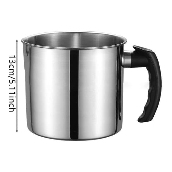 Candle Making Pouring Pot Large Capacity Wax Pot with Heat-Resistant Handle [DB] 1.8L 1.8L