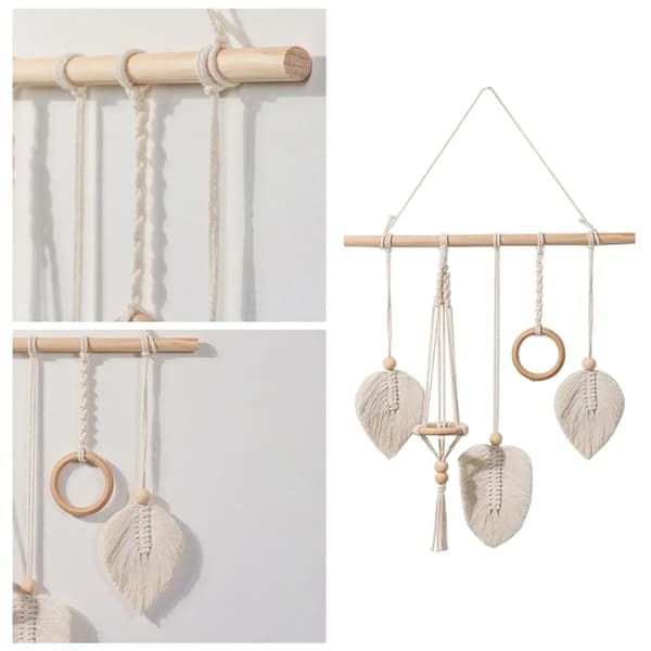 Bohemian Macrame Wall Hanging, Wall Decoration, Hand-woven Wall Hanging, Home Decor