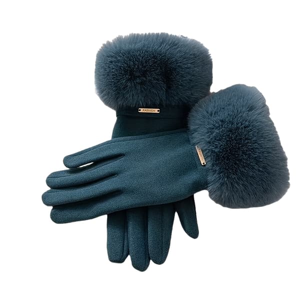 Touchscreen-kompatible varme vinterhandsker unisex - Kørehandsker til alle årstider, der understøtter smartphone-brug Black