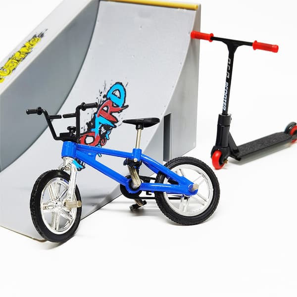 Finger Skateboard Rampe Sæt Skatepark Sæt Dekoration