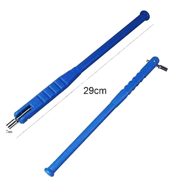 Tyre Valve Stem Puller Tool with Valve Core Removal Tool, Scratch-Free Tire Valve Installation Tool, Blue