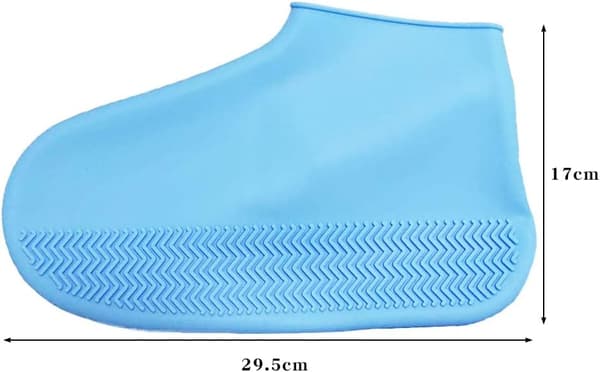 Silikonskoskydd, 4-pack halkfria vattentäta skoskydd