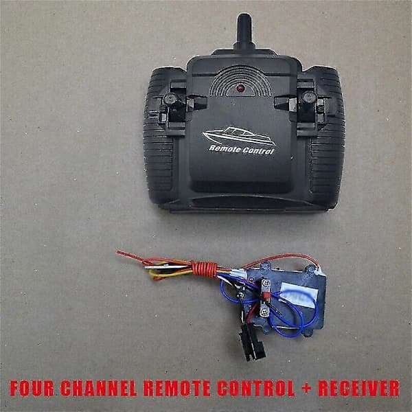 RC Båt Modell Båt Kit Aksel+Sokkel+Motor+Propell+Kontroller+Mottaker Kit FK-Bra A sett