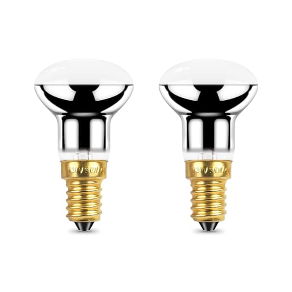 Reflektorlampor, 30W E14 Spot Reflektorlampor, Liten Edison Skruv Sockel Varmvit 2700k För Vardagsrum, Sovrum, Kök (2-pack)