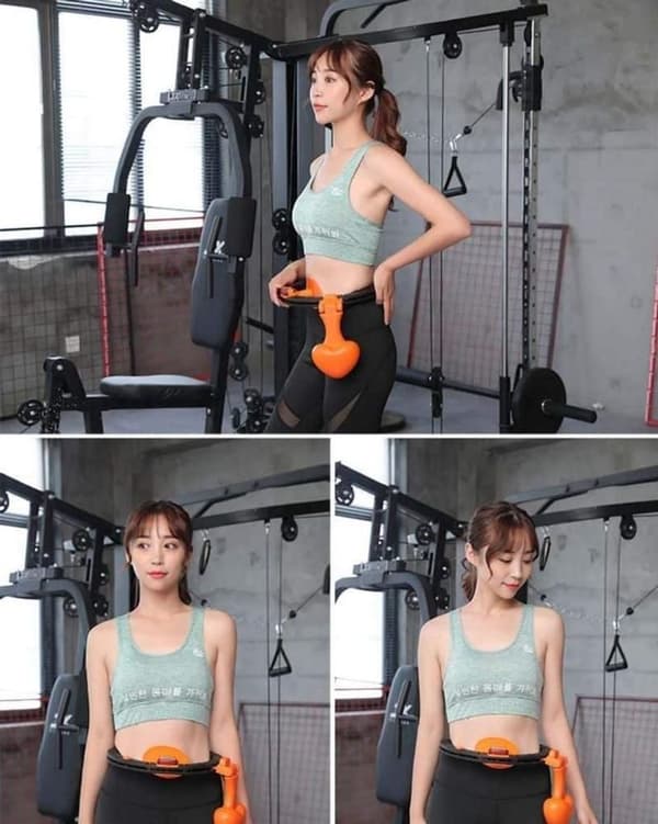Hula Hoop with Automatic Counting, Adjustable Slimming Exercise