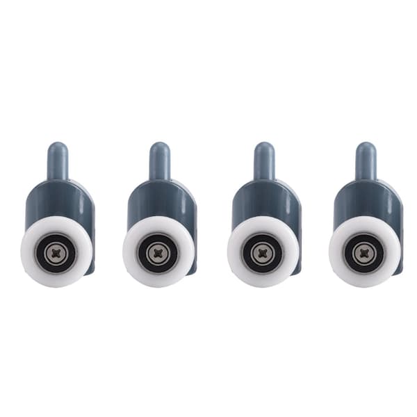 8 Double Lower Upper Shower Door Roller Wheels Pulleys Runners Single Wheel Bathroom