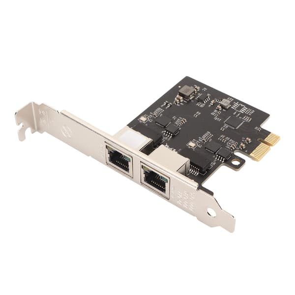 PCIe 2.5G netværkskort dobbeltport RTL8125B 2500M 1000M computer netværksadapterkort til stationær pc