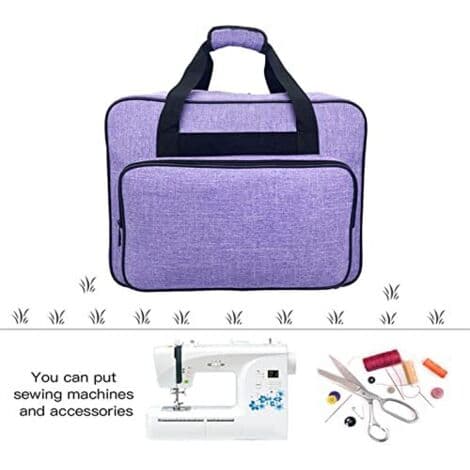 Sewing Machine Bag with Spacious Interior, Robust Carrying Case for Sewing Machine, Travel Bag for Sewing Machine