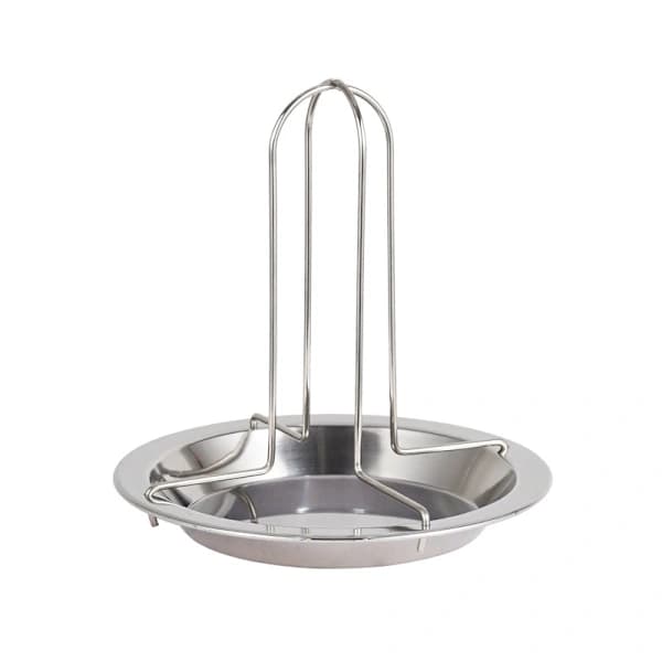 Kyllinggrill for ovn, Høyde: 19 cm, Rustfritt stål/stål, Svart