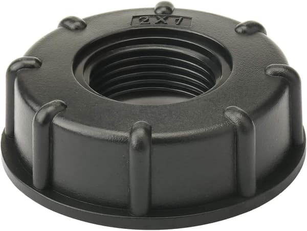 S60x6 lås, 1000L IBC-adapter, 1 tums IBC-tankavtal
