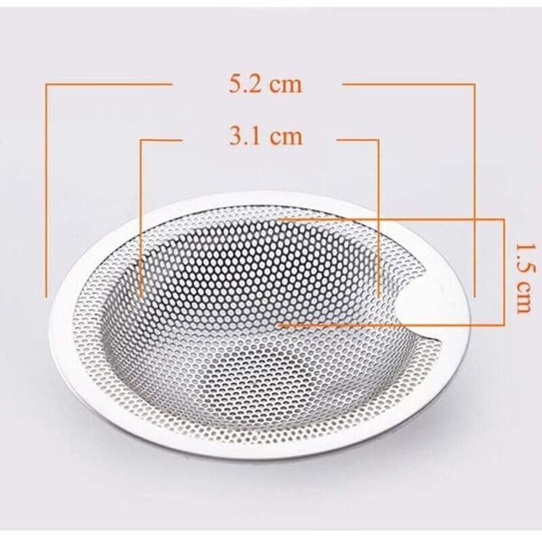Vaskesier i rustfrit stål, sæt med to (5 cm)