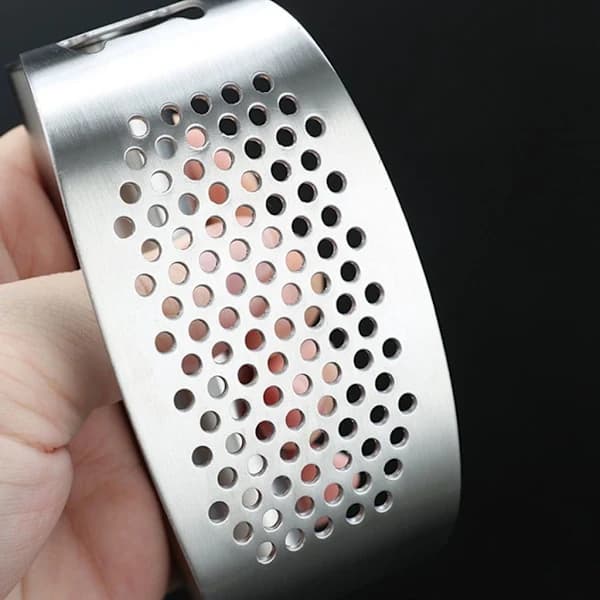 Stainless Steel Garlic Press, Ginger Garlic Press Set [co]