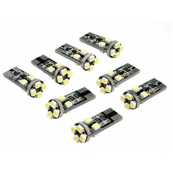 21 x Hvidt LED-interiørsæt