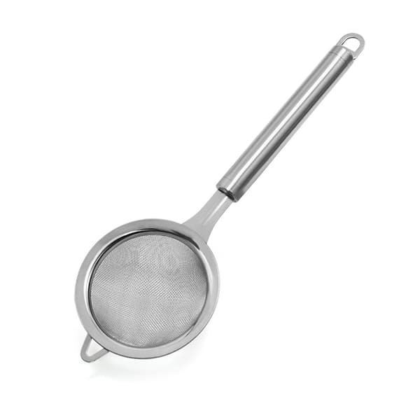 Stainless Steel Tea Strainer with Fine Mesh and Non-Slip Handle