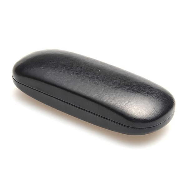 Practical leather glasses case for sunglasses and glasses