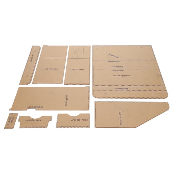 Acrylic Template Kit Transparent Clear Handbag Handmade DIY Making Tool AAB-450