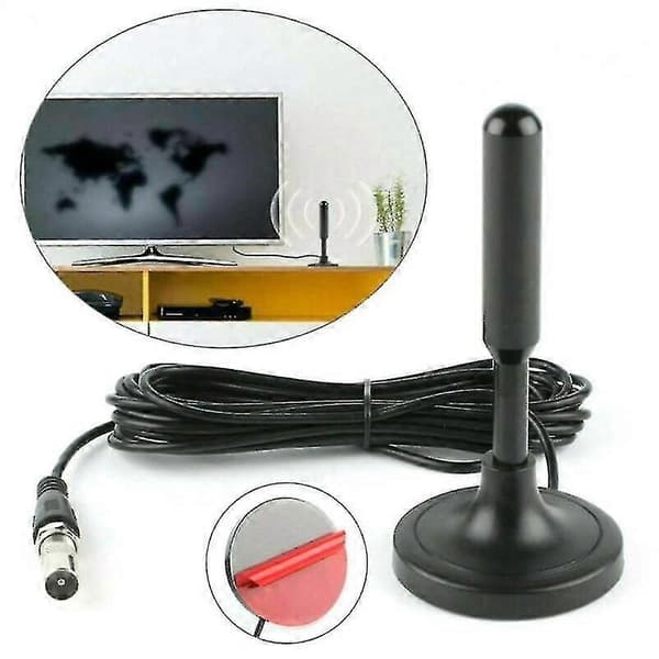 Beste bærbare antenne Digital HDTV Freeview innendørs utendørs antenne