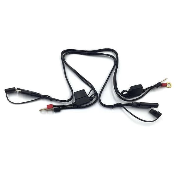12V Motorcykel Batterioplader Terminal Til SAE Hurtigudløser Kabelstik