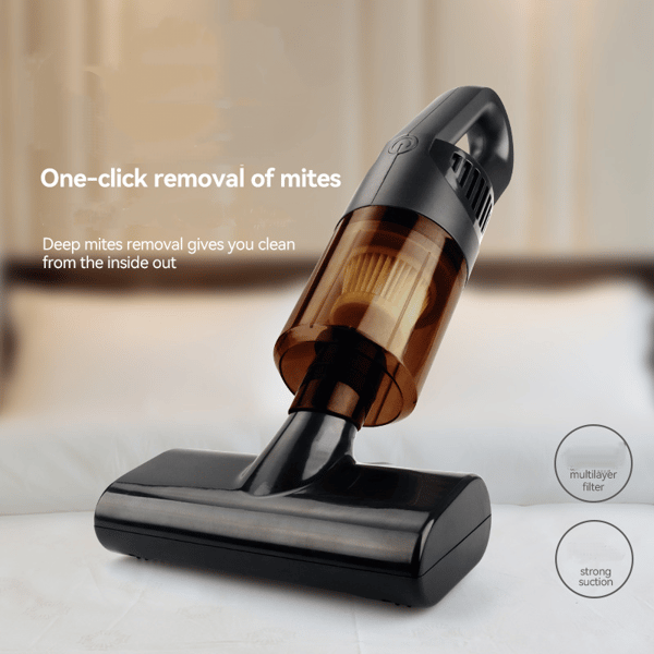 2023 New Electric Handheld Mite Removal Vacuum Cleaner White Vit