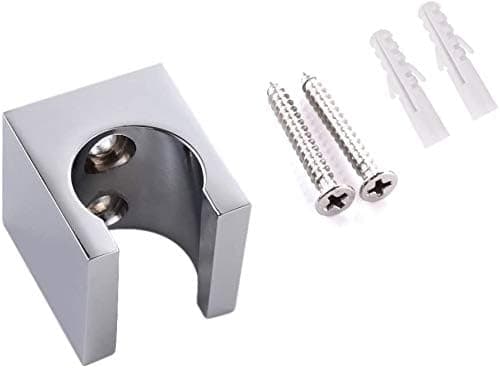 Solid messing dusjhodeholder for veggmontering