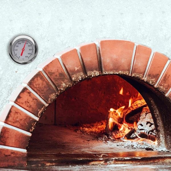 Pizzaovnstermometer Eksakt temperaturkontroll for sprø pizza