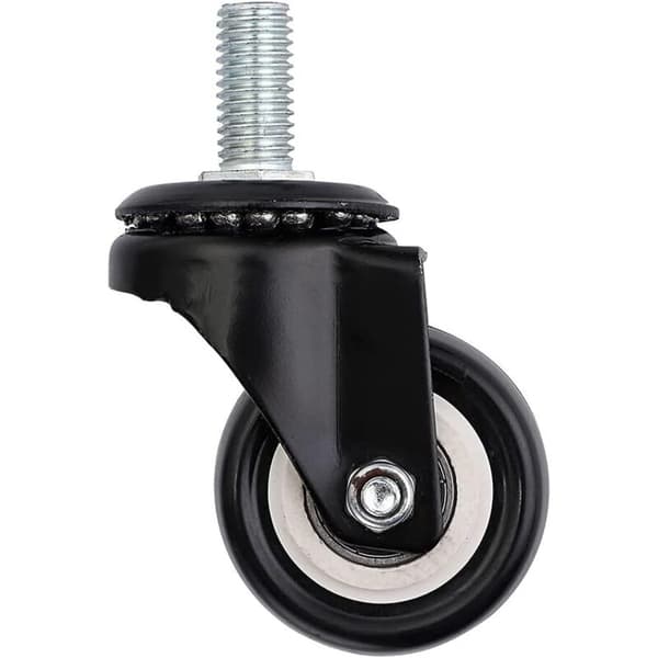 6 cm Rolling Gate Wheel - Suspension Wheel for Extendable Gates - 50 kg Load Capacity - Compatible with Wooden Gates